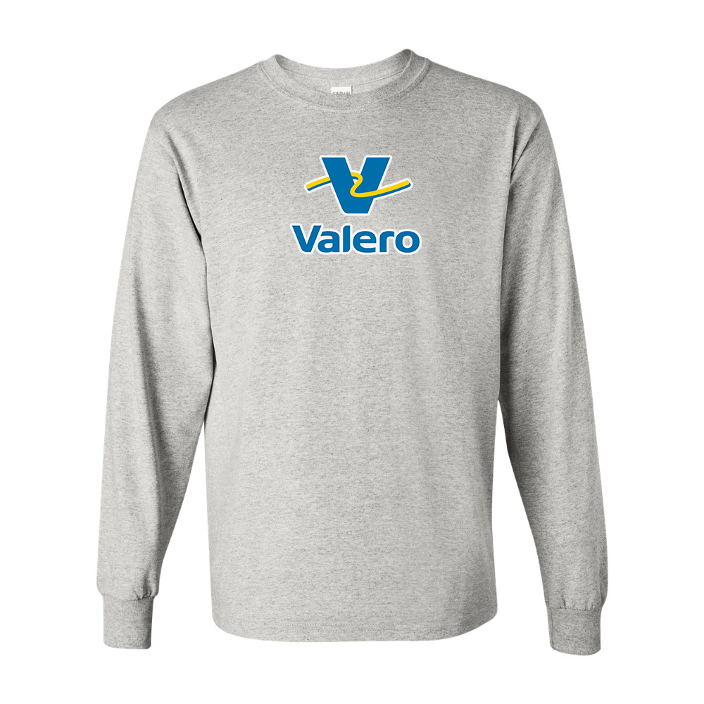 Men's Valero Gas Station Gildan Heavy Cotton Long Sleeve T-Shirt